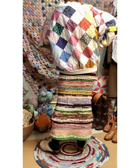 70-80s patchwork jacket