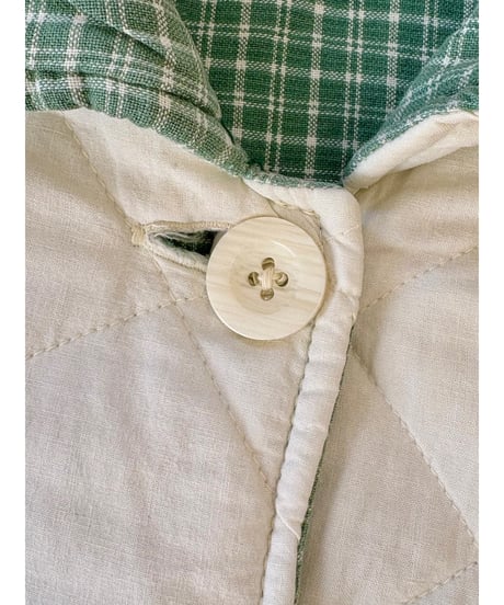 botanical embroidery quilted jacket