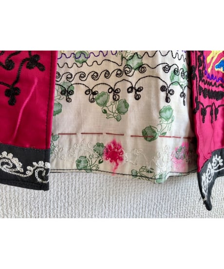 suzani embroidered robe