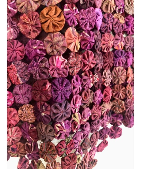 yo-yo quilt vest