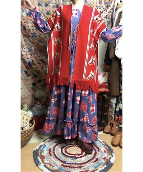 70s knit vest