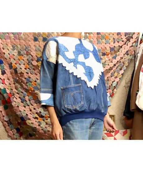 denim and quilt tops