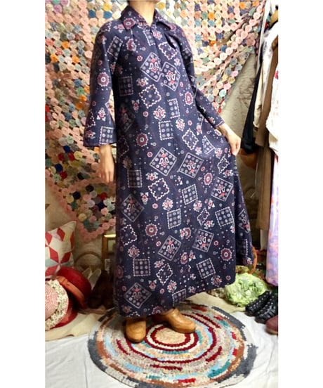 bandanna print dress
