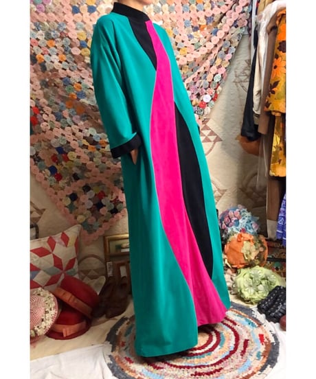 70's fleece dress