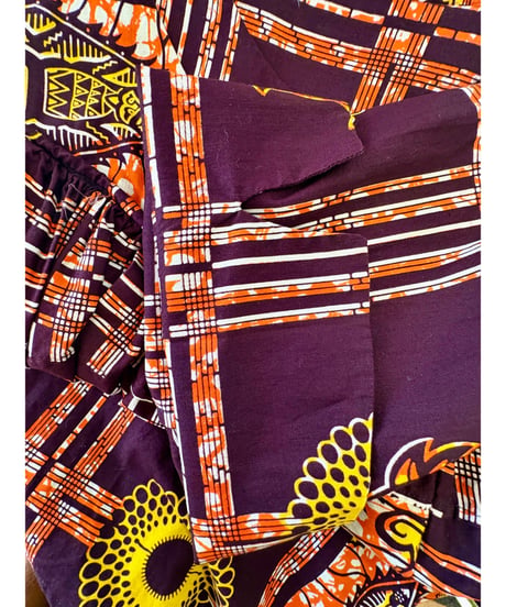 african wax print dress