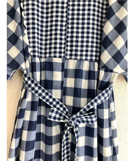 70's plaid dress