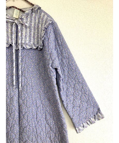70's quilting flower dress