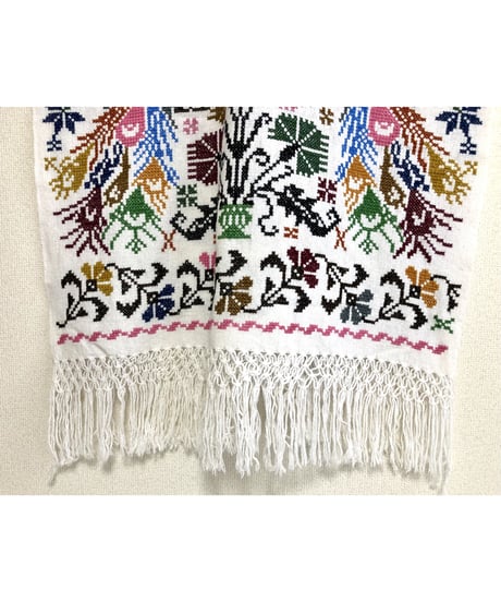 mexican peacock poncho