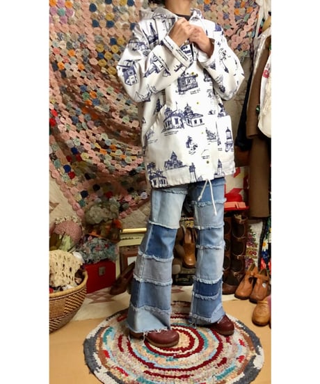 michigan rag jacket