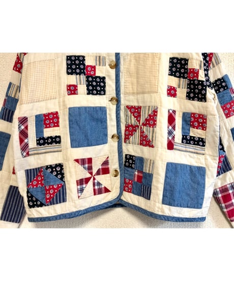 patchwork quilt jacket