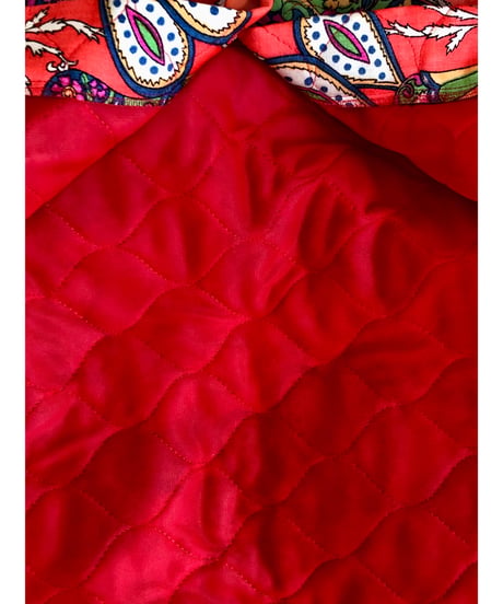 70s quilting flower skirt