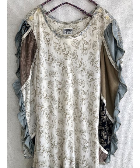 jeanne marc patchwork dress