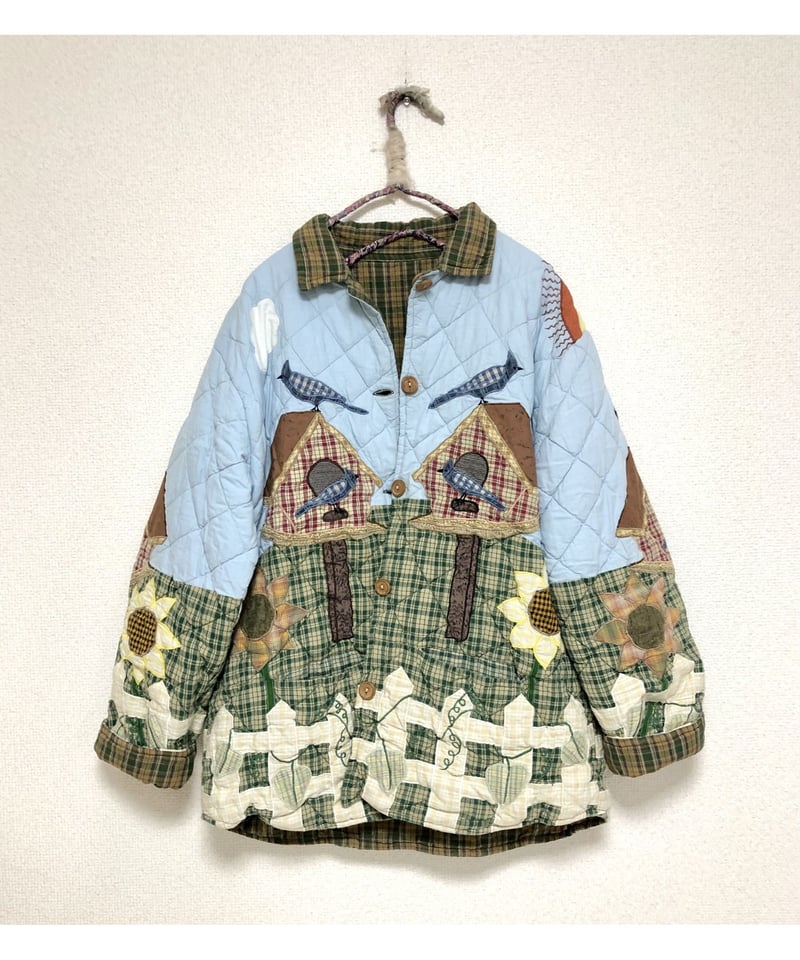 別注 リバーシブル QUILT MID ジャケット Saarik Patchwork Zip Up Jacket – RAGA