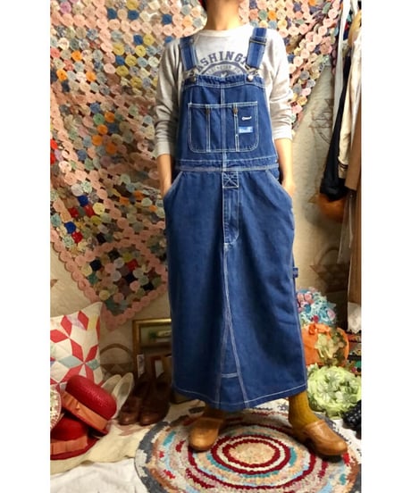 denim salopette