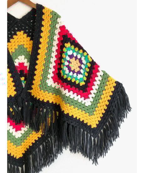 granny square shawl