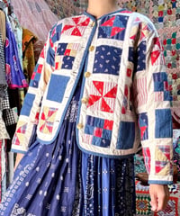patchwork quilted jacket