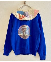 vintage patchwork quilt collar