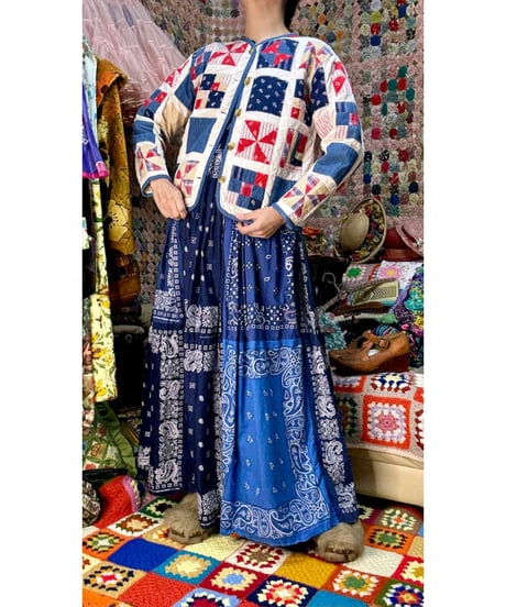 patchwork quilted jacket