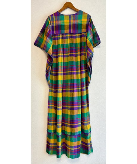 plaid easy dress
