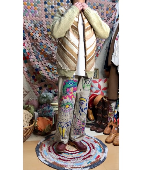 patchwork cardigan