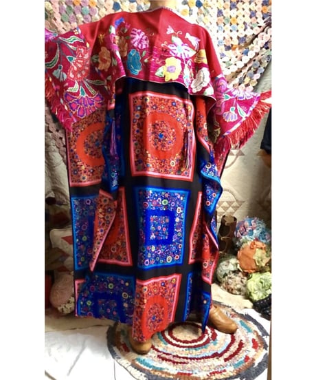 vintage mexican huipil