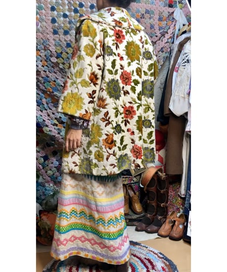 60s tapestry coat