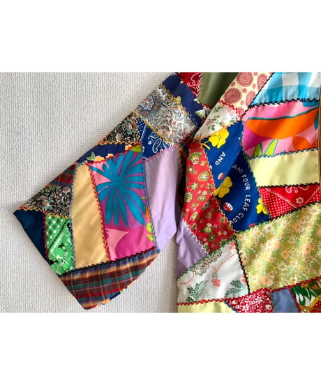 crazy quilt jacket