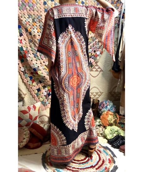 70's dashiki dress