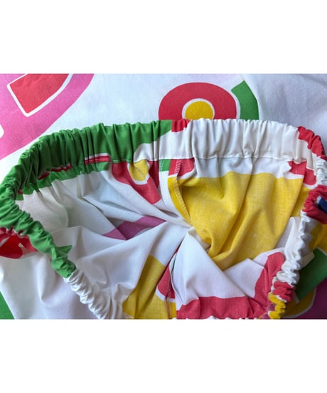 marimekko bo-boo super wide leg pants（70s fabric）