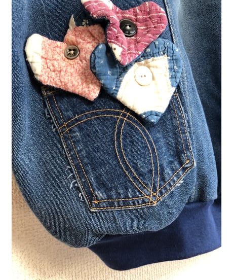 denim and quilt tops