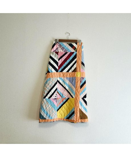 patchwork quilt skirt