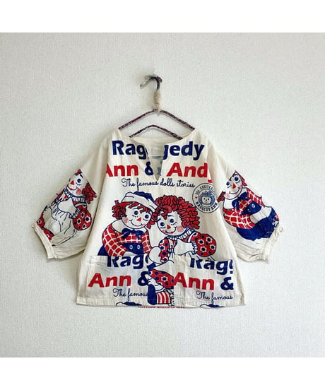 Raggedy Ann & Andy feed  sack style tops