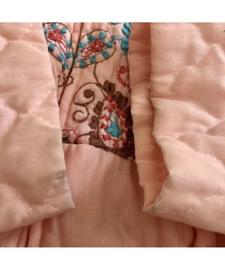 embroidered quilting dress
