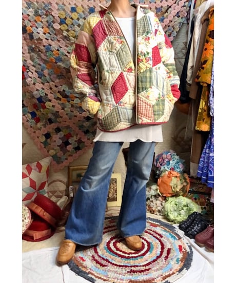 patchwork quilt jacket