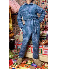 80s quilted jumpsuits