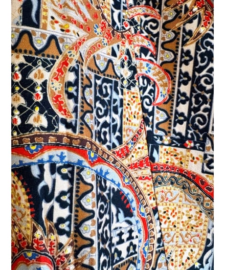 paisley maxi dress