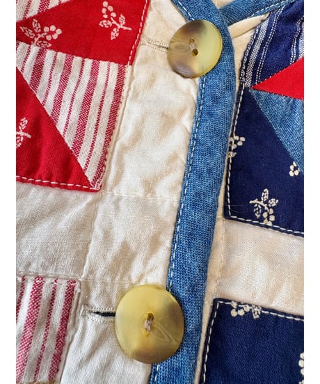 patchwork quilted jacket