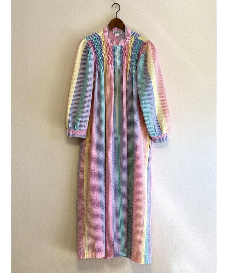 pinstripe easy dress