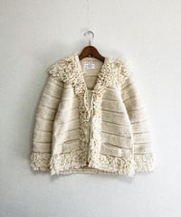ecuador otavalo hand knit cardigan