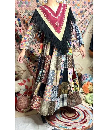suede fringe shawl