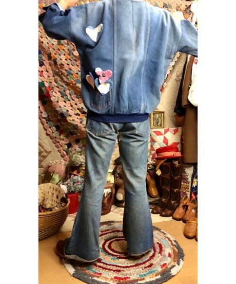 denim and quilt tops