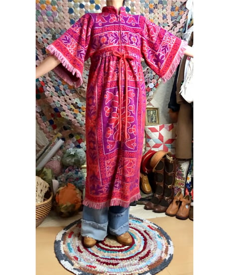 60s pile dress