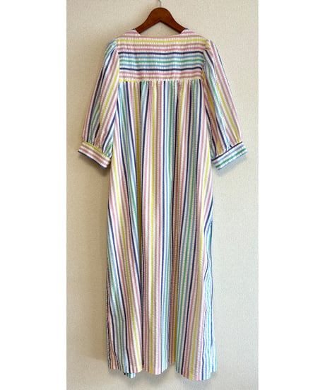 stripe easy dress
