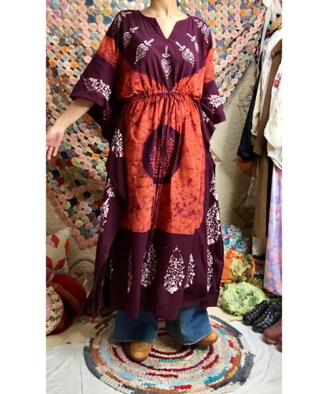 india batik dress