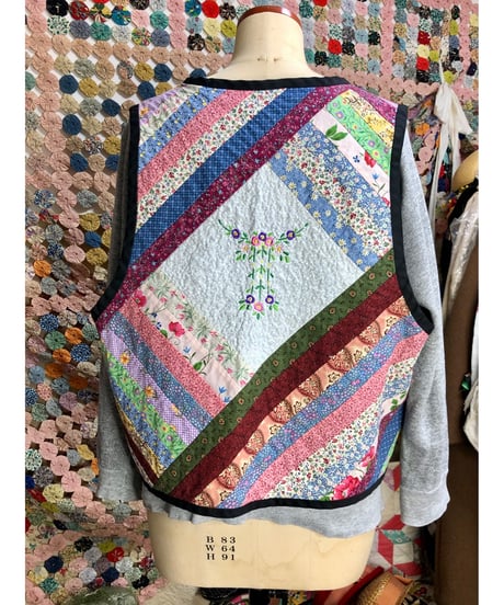 patchwork vest