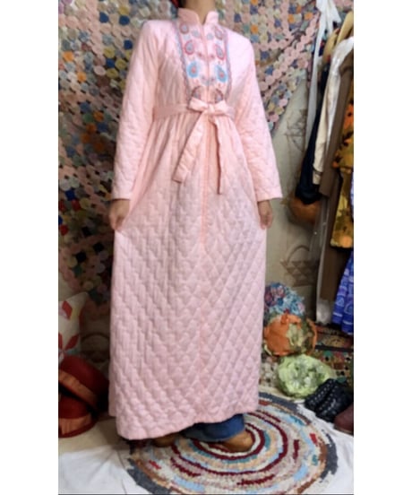 embroidered quilting dress