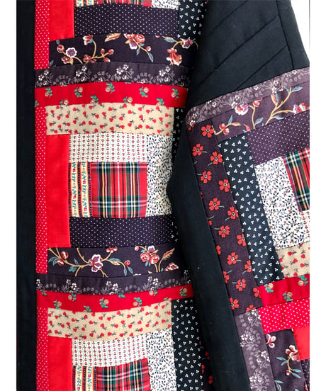 patchwork quilt jacket