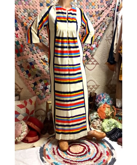 70's pile dress