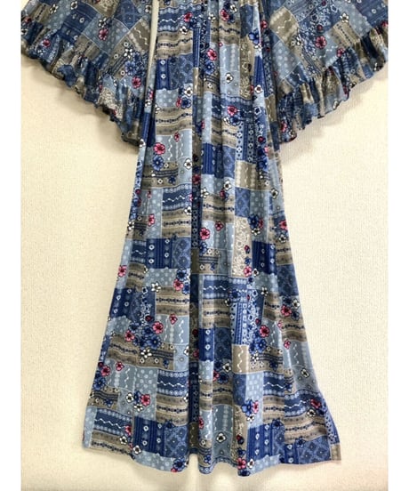 60's angel sleeve dress