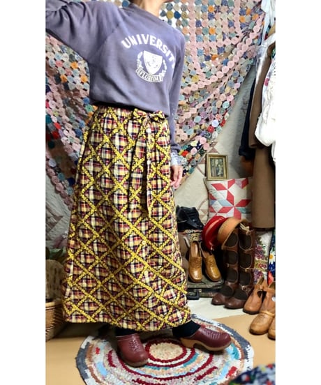 ●専用ページ●  70s plaid quilting skirt